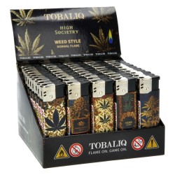 Briquet Électronique Tobaliq Weed Style X50 - Sans Flamme Rechargeable