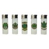 Briquet Électronique Tobaliq Green Touch Leaf X50 - Sans Flamme