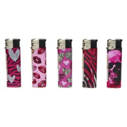 Briquet Électronique Tobaliq Zebra Love X50 - Rechargeable