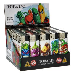 Briquet Électronique Tobaliq Fruit Fight X50 - Rechargeable