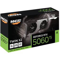 GeForce RTX 5060 Ti X2 8GB – Carte Graphique Gaming Dual Fan