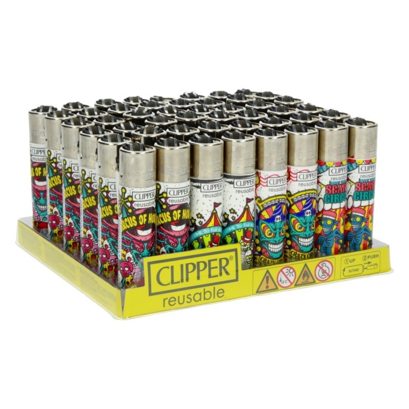 Clipper Horror Days 2 X48 - Briquets Rechargeables Édition Spéciale