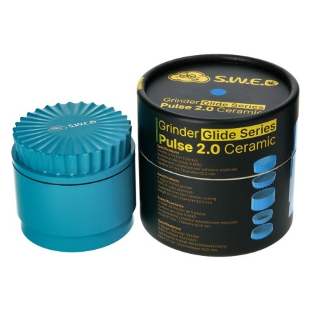 Grinder Céramique Swed Glide Pulse 2.0 5 Parties 63mm - Premium