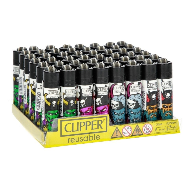 Micro Clipper Evil Pirate X48 - Briquets Rechargeables