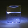 SMOKUS FOCUS COMET BLANCHE | Boîte Hermétique LED avec Loupe x5