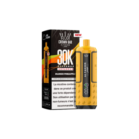 🍊❄️ Kit Hyper Max Advanced 30000 – Orange Menthe (Al Fakher)