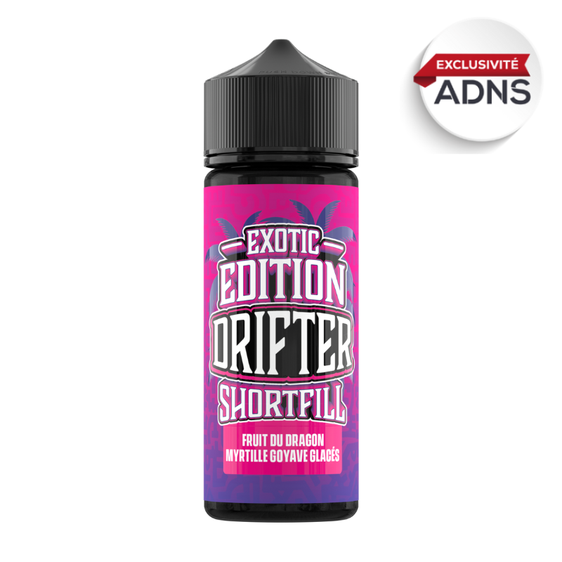 🐉🫐🥭 Fruit du Dragon Myrtille Goyave Glacés Exotic Edition Drifter 100ml – 0 mg