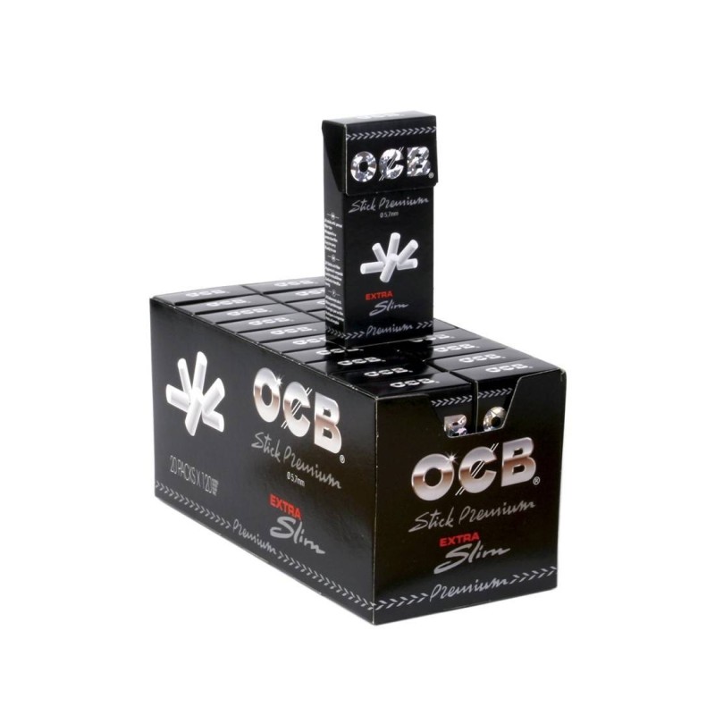 Filtres OCB Extra Slim en Sticks – Pack de 20