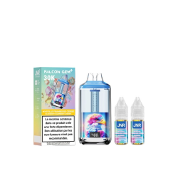 🫐🍓🍒❄️ Kit Falcon Gem+ 30000 + 2x10ml 20mg JNR – Myrtille Framboise Cerise
