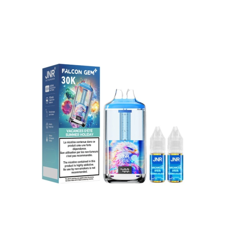 🏖️🥭🍍🍉 Kit Falcon Gem+ 30000 + 2x10ml 20mg JNR – Vacances d'Été