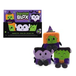 👻🧸 Jouet Peluché à Mémoire de Forme - Squish Blox Spooky (Grand)
