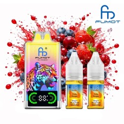 Puff Fumot Leopard Fruits Rouges 20mg 40000 Puffs