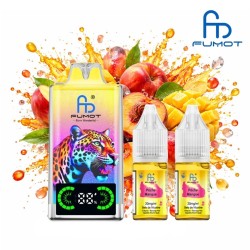 Puff Fumot Leopard Pêche Mangue 20mg 40000 Puffs