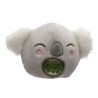 🐼🐨 Jouet Peluché à Presser Queasy Squeezies Adoramals – Animaux Sauvages Panda & Koala (Lot de 12)