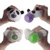 🐼🐨 Jouet Peluché à Presser Queasy Squeezies Adoramals – Animaux Sauvages Panda & Koala (Lot de 12)