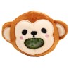 🦁🦒🐒🐯 Jouet Peluché à Presser Queasy Squeezies Adoramals – Animaux Sauvages Lion, Girafe, Singe, Tigre (Lot de 12)
