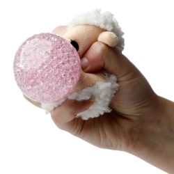 🐷🐮🐔 Jouet Peluché à Presser Queasy Squeezies Adoramals – Animaux de la Ferme (Lot de 12)