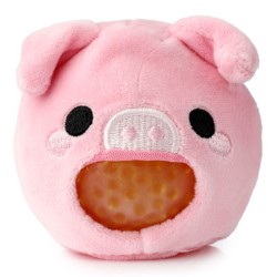 🐷🐮🐔 Jouet Peluché à Presser Queasy Squeezies Adoramals – Animaux de la Ferme (Lot de 12)