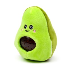 🥑💚 Jouet Peluché à Presser Queasy Squeezies - Avocat (Lot de 12)