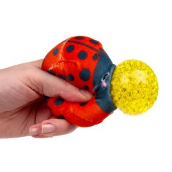 🌸🐝🦋 Jouet Peluché à Presser Queasy Squeezies Adoramals Jardin (Lot de 12)