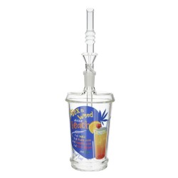 Bang Black Leaf Sex + Weed Cup 28cm | Bong Verre Diffuseur
