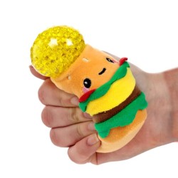 🍔🍩🍓 Jouet Peluché à Presser Queasy Squeezies Foodiemals (Lot de 12)