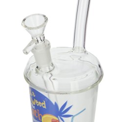 Bang Black Leaf Sex + Weed Cup 28cm | Bong Verre Diffuseur