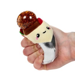 🍔🍩🍓 Jouet Peluché à Presser Queasy Squeezies Foodiemals (Lot de 12)