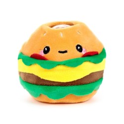 🍔🍩🍓 Jouet Peluché à Presser Queasy Squeezies Foodiemals (Lot de 12)
