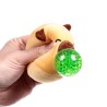 🦫💛 Jouet Peluché à Presser Queasy Squeezies Adoramals Capybara (Lot de 12)