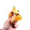 🦫💛 Jouet Peluché à Presser Queasy Squeezies Adoramals Capybara (Lot de 12)
