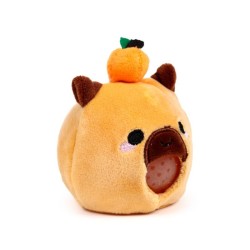 🦫💛 Jouet Peluché à Presser Queasy Squeezies Adoramals Capybara (Lot de 12)