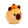 🦫💛 Jouet Peluché à Presser Queasy Squeezies Adoramals Capybara (Lot de 12)