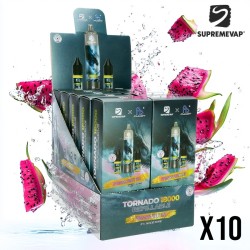 Puff Supremvap Tornado Fruit du Dragon Ice 18000 Puffs Display 10