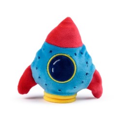 🚀👨‍🚀🌌 Jouet Peluché à Presser Queasy Squeezies Space Cadets - Patrouilleur de l'Espace (Lot de 12)