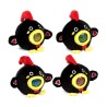 🐓🇵🇹 Jouet Peluché à Presser Queasy Squeezies - Coq de Barcelos (Lot de 12)
