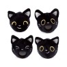 🐈‍⬛🔮 Jouet Peluché à Presser Queasy Squeezies - Lucky le Chat Noir Voyant (Lot de 12)