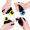 🐈‍⬛🔮 Jouet Peluché à Presser Queasy Squeezies - Lucky le Chat Noir Voyant (Lot de 12)