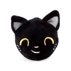 🐈‍⬛🔮 Jouet Peluché à Presser Queasy Squeezies - Lucky le Chat Noir Voyant (Lot de 12)
