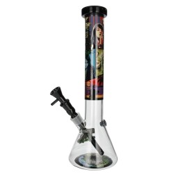 Bang Black Leaf Grand Story 40cm | Bong Verre Ice Perc