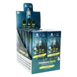 Puff Supremvap Tornado Mangue Ice 18000 Puffs Display 10