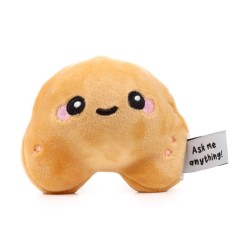 🥠🧧 Jouet Peluché à Presser Queasy Squeezies - Foodiemals Biscuit Chinois (Lot de 12)