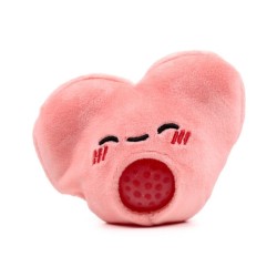 ❤️🧸 Jouet Peluché à Presser Queasy Squeezies - J'Adoramals Cœur (Lot de 12)