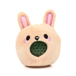 🌸🐰 Jouet Peluché à Presser Queasy Squeezies - Springtime Printemps (Lot de 12)