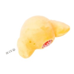 🥐✨ Jouet Peluché à Presser Queasy Squeezies Foodiemals Boulangerie Croissant (Lot de 12)