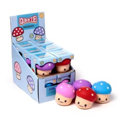 🍄✨ Jouet à Presser Anti-Stress - Champignon (Lot de 12)