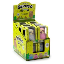 🦥✨ Squeezy Stretchy Paresseux Mignon en Maltose (Lot de 12)