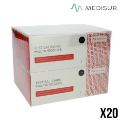 Test Salivaire 6 Classes Multi THC15 x20 | Dépistage Drogue Rapide