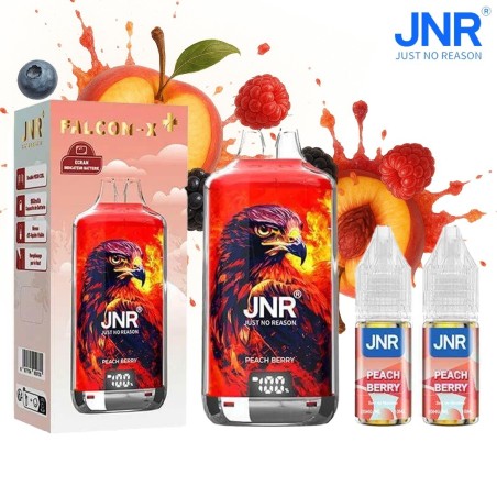 Puff JNR Falcon-X Plus Peach Berry 28000 Puffs 20mg