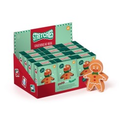 🍪🎄 Jouet Étirable - Bonhomme Pain d'Épices Baker Street (Lot de 12)